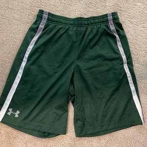 Green under Armour shorts